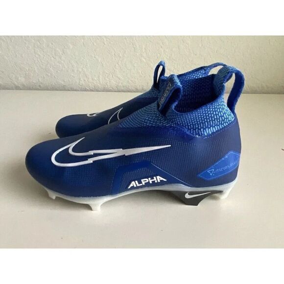 Nike Alpha Menace Elite 3 Flyknit Football Cleats Royal Blue CT6648-414 Men’s 8 - Picture 6 of 11